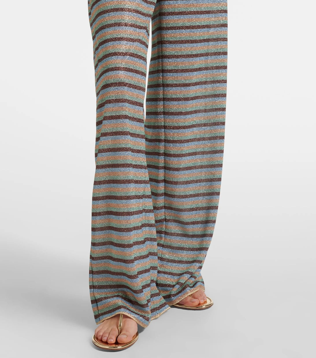 Oséree - Lumière striped wide-leg pants