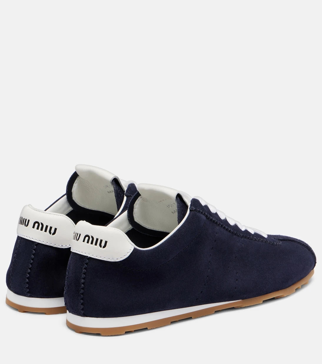 Miu Miu - Plume suede sneakers