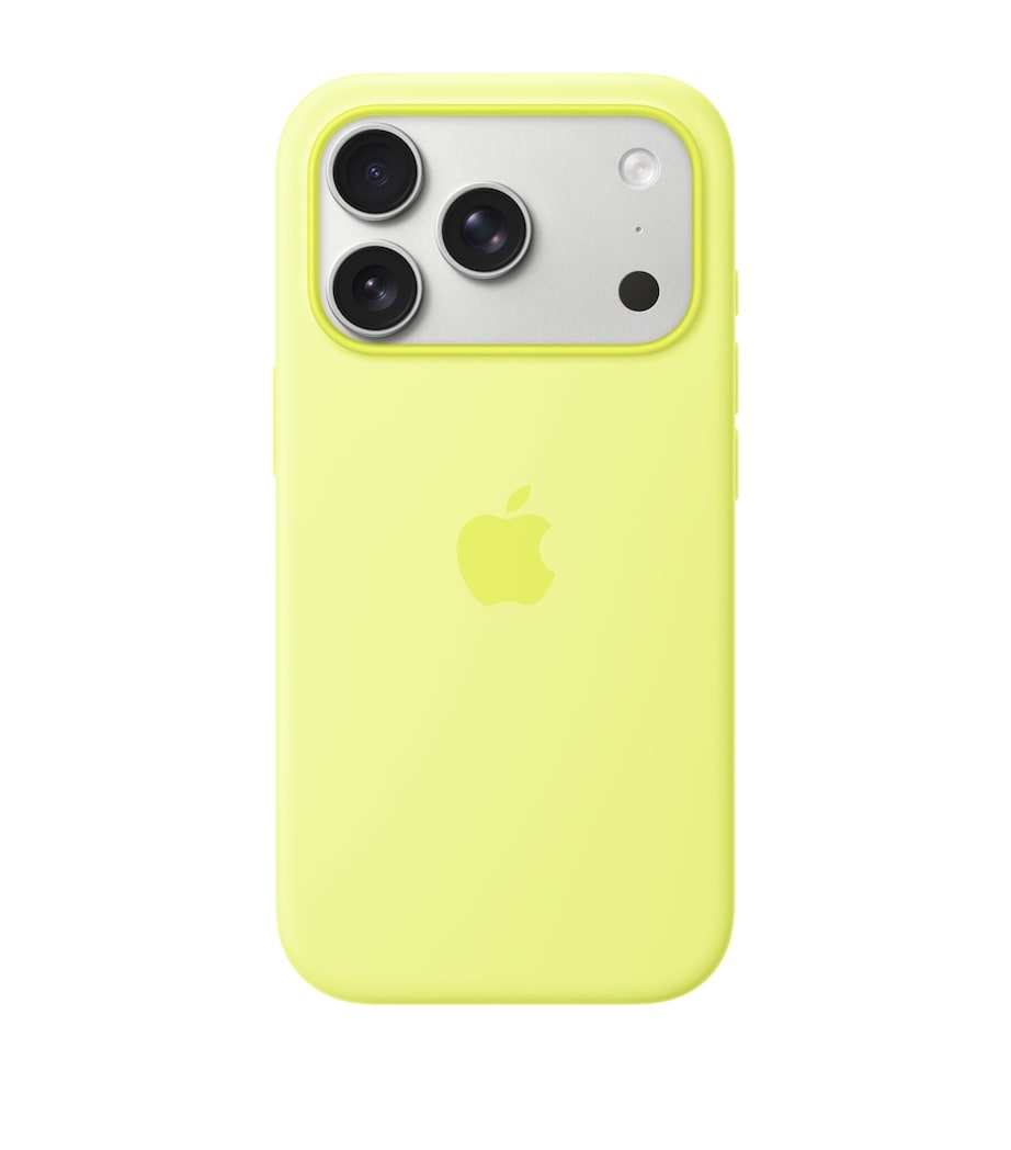 Yellow Silicone iPhone 17 Pro Max MagSafe Case