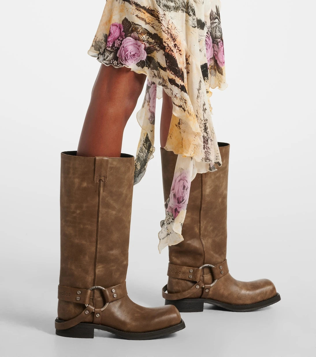 Acne Studios - Leather biker boots