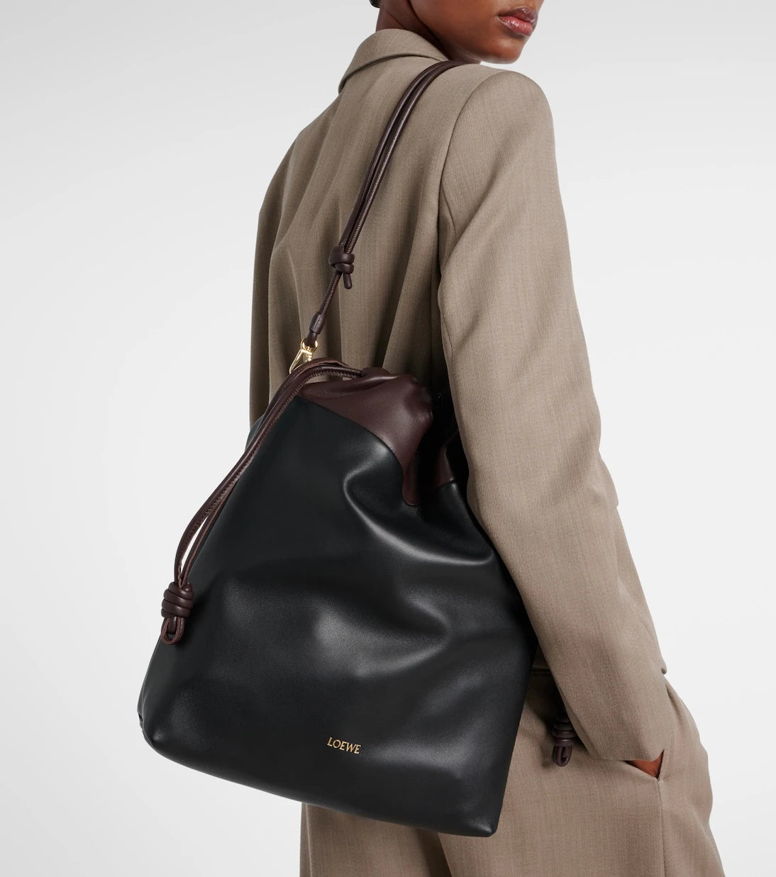 Loewe - Flamenco leather clutch