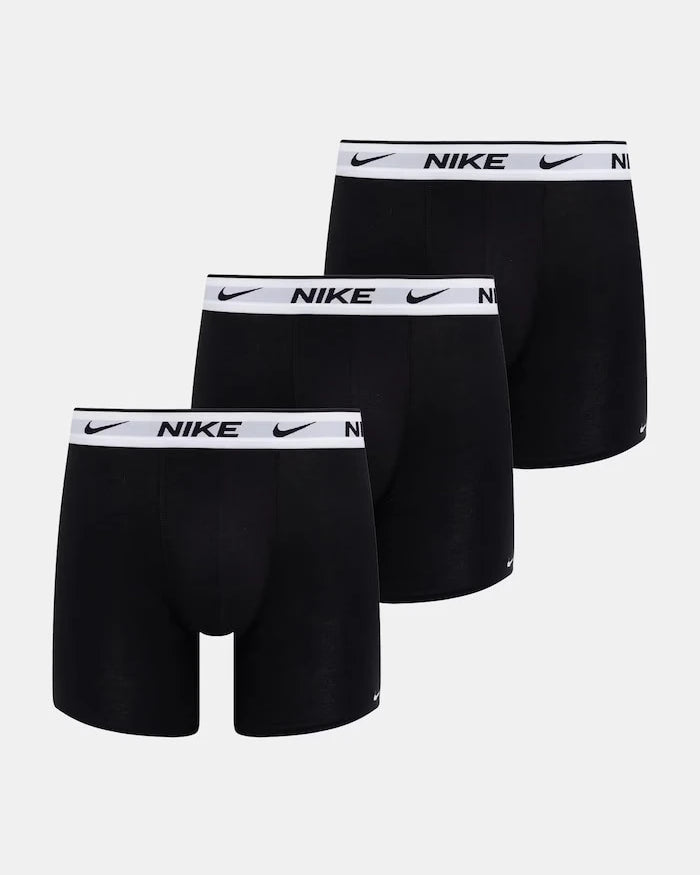 Nike pamuk ve elastanlı erkek dar boxer 3'lü paket