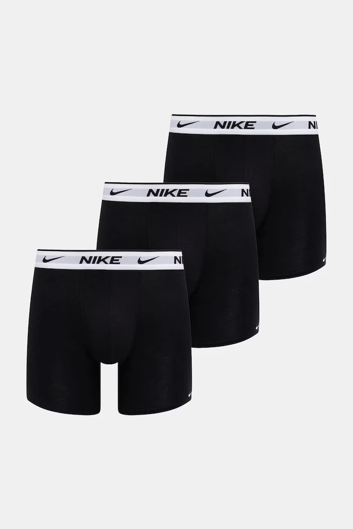 Nike pamuk ve elastanlı erkek dar boxer 3'lü paket