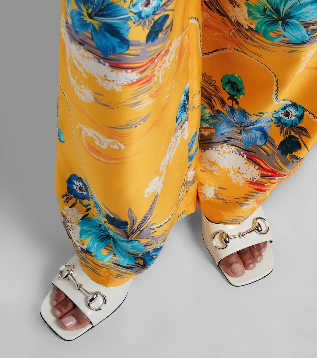 Gucci - Signora Horsebit leather mules