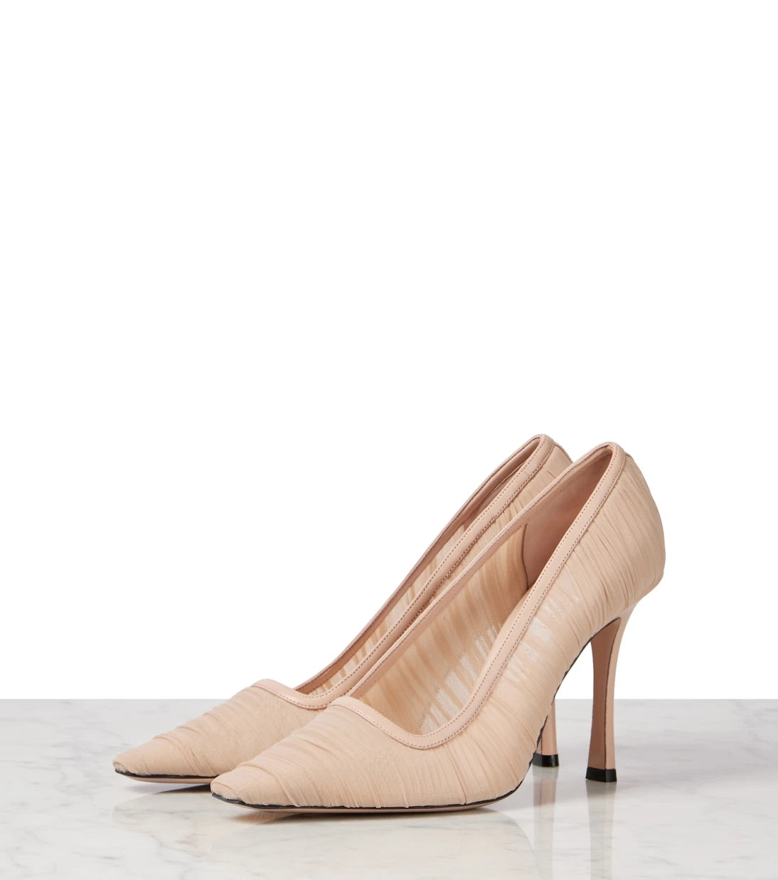 Jimmy Choo - Lotta 100 tulle pumps