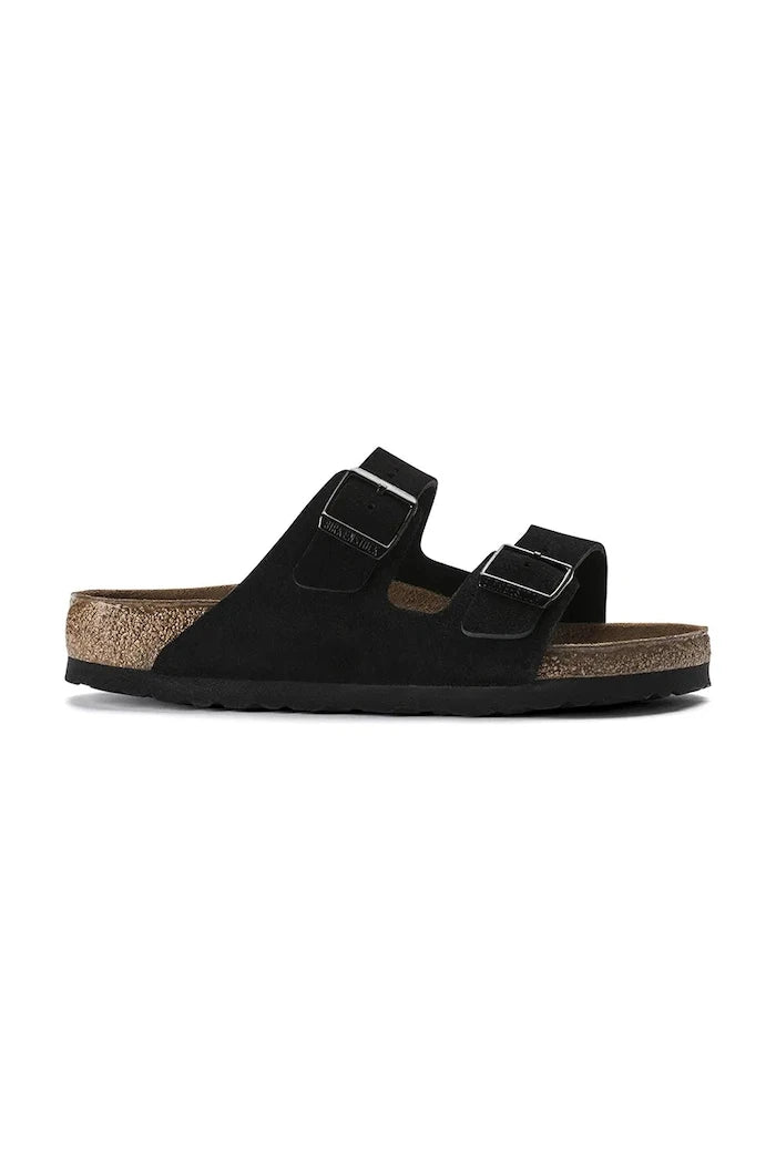 Велурени чехли Birkenstock Arizona SFB
