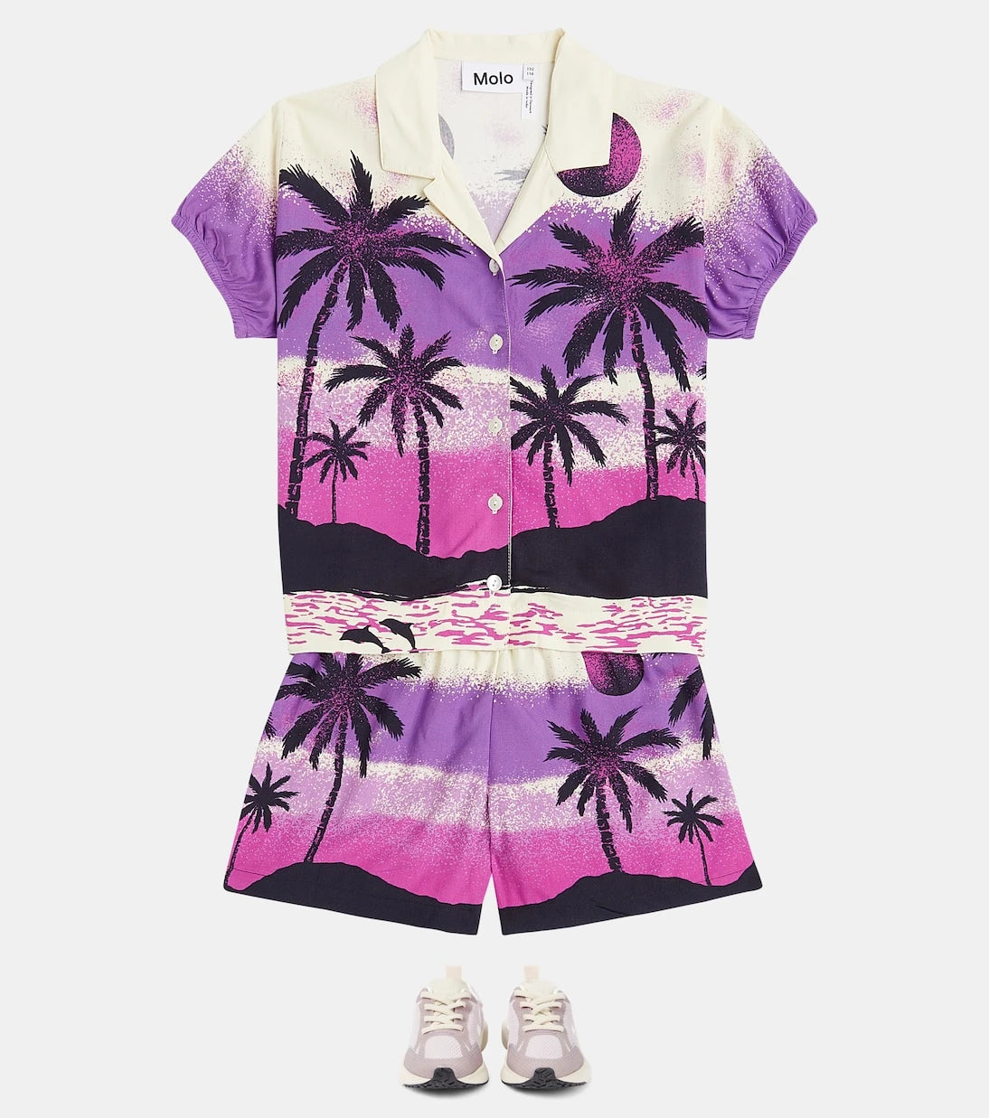 Molo - Roses printed shirt