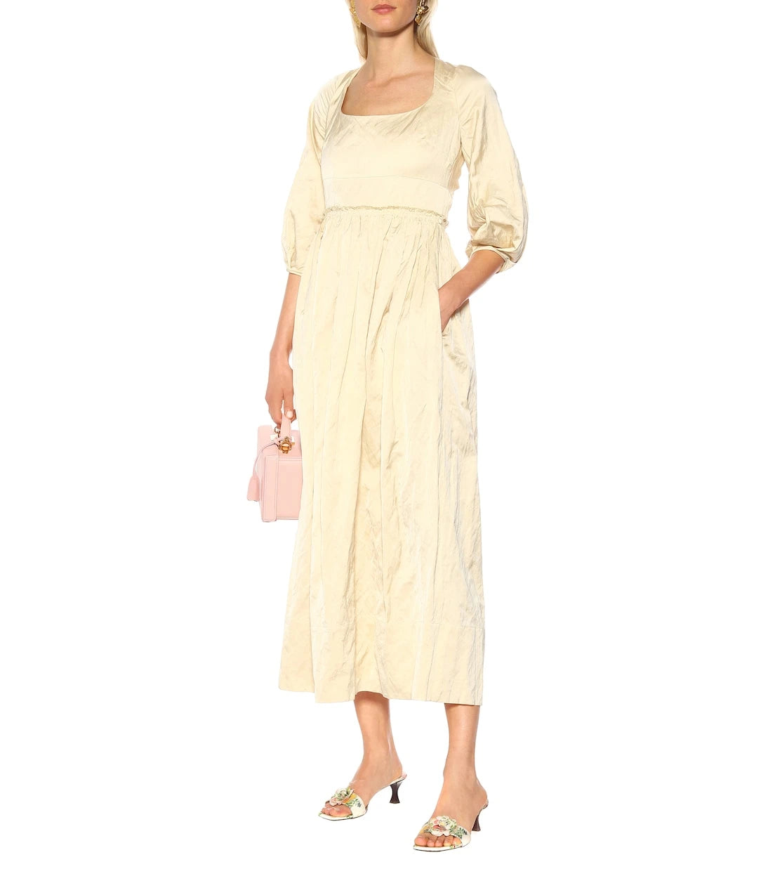 Brock Collection - Ondina satin midi dress