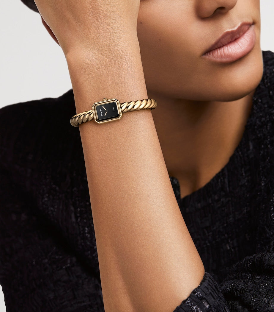 CHANEL Yellow Gold Première Galon Watch 19.7mm