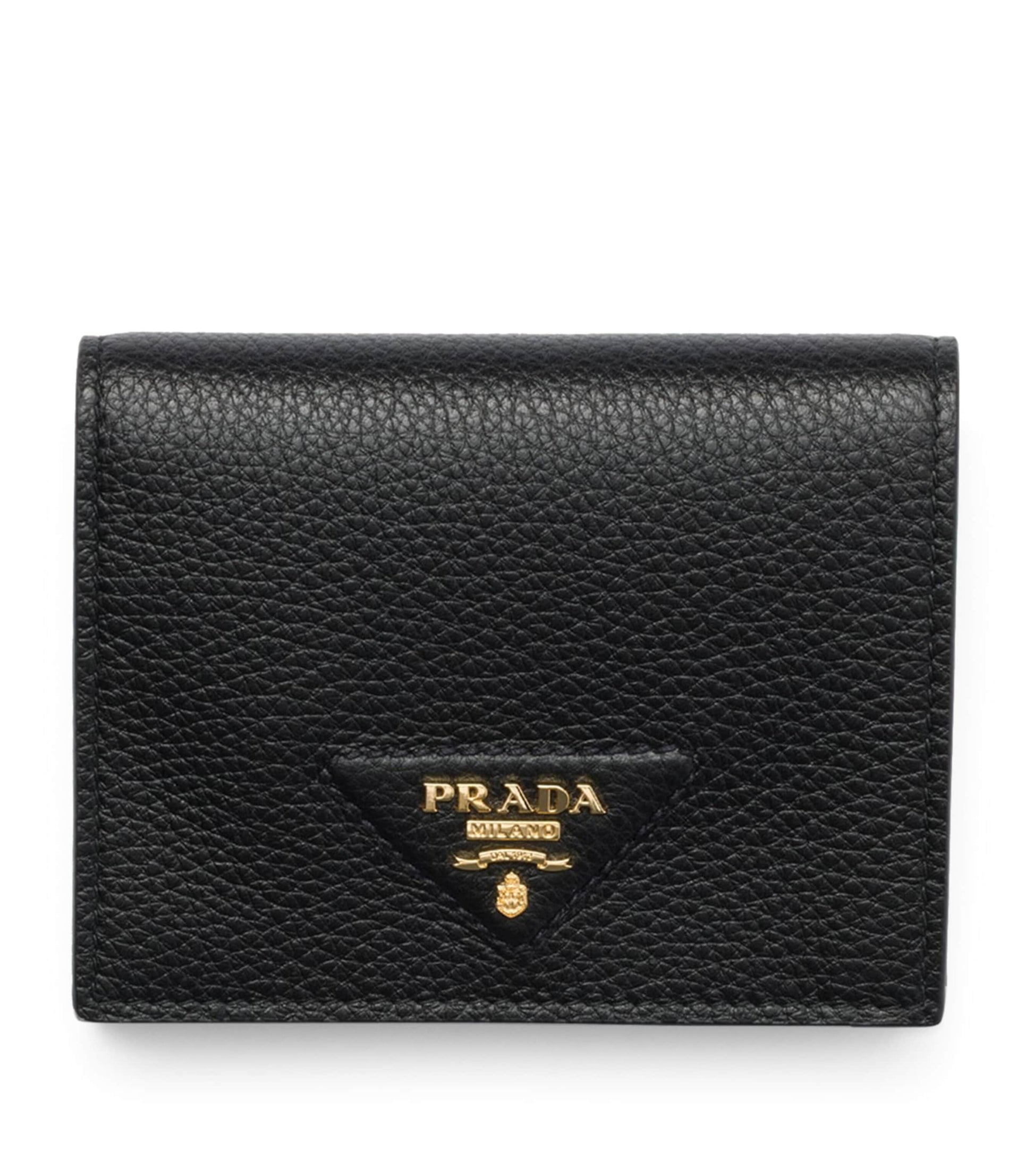 Prada Black Small Leather Wallet