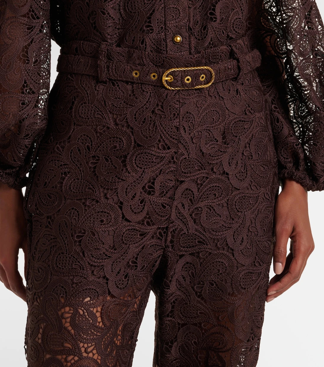 Zimmermann - Lace flared pants