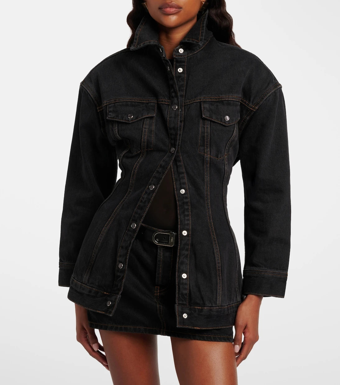 Wardrobe.NYC - Contour denim jacket