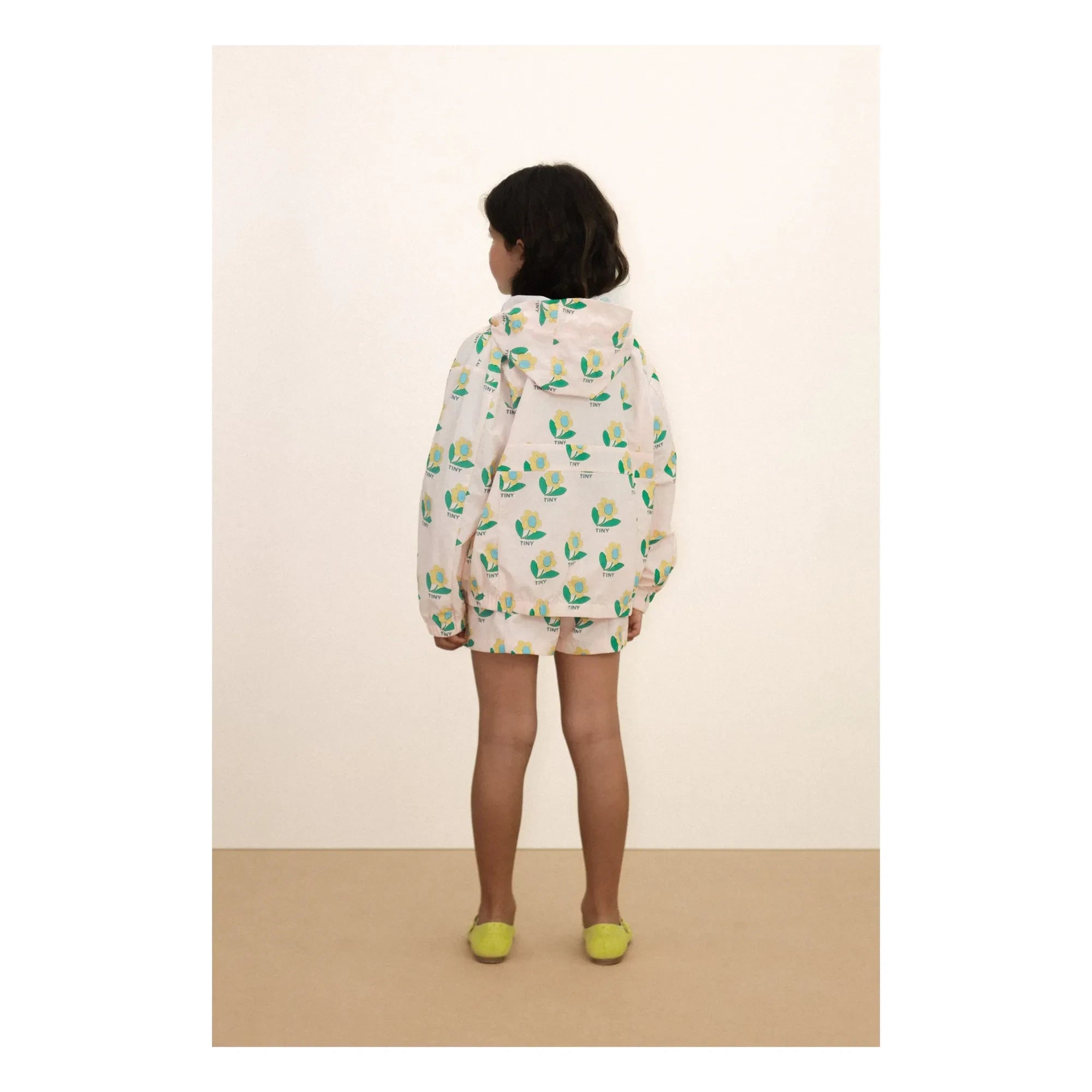 Tinycottons - Flowers Jacket | Pale Pink