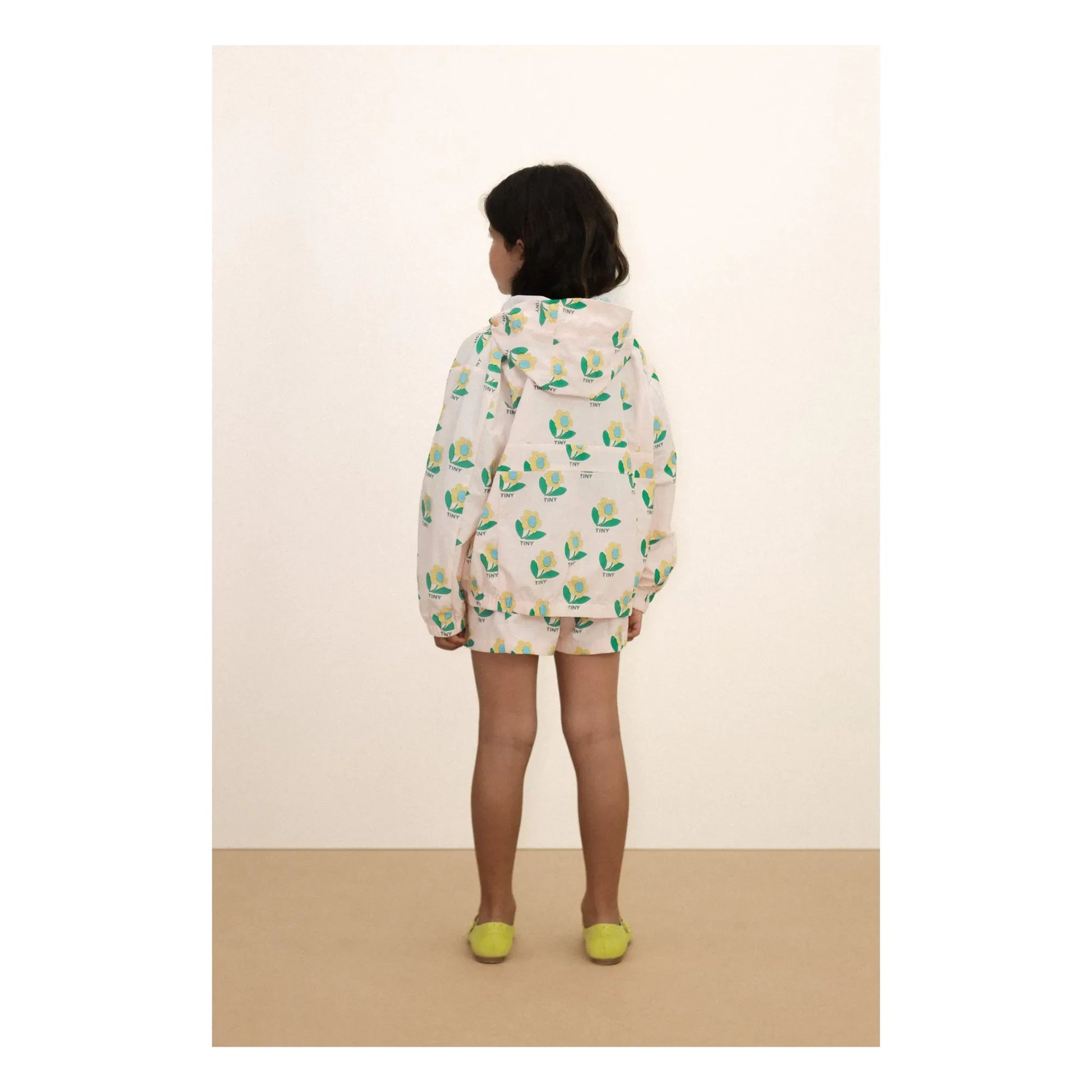 Tinycottons - Flowers Jacket | Pale Pink