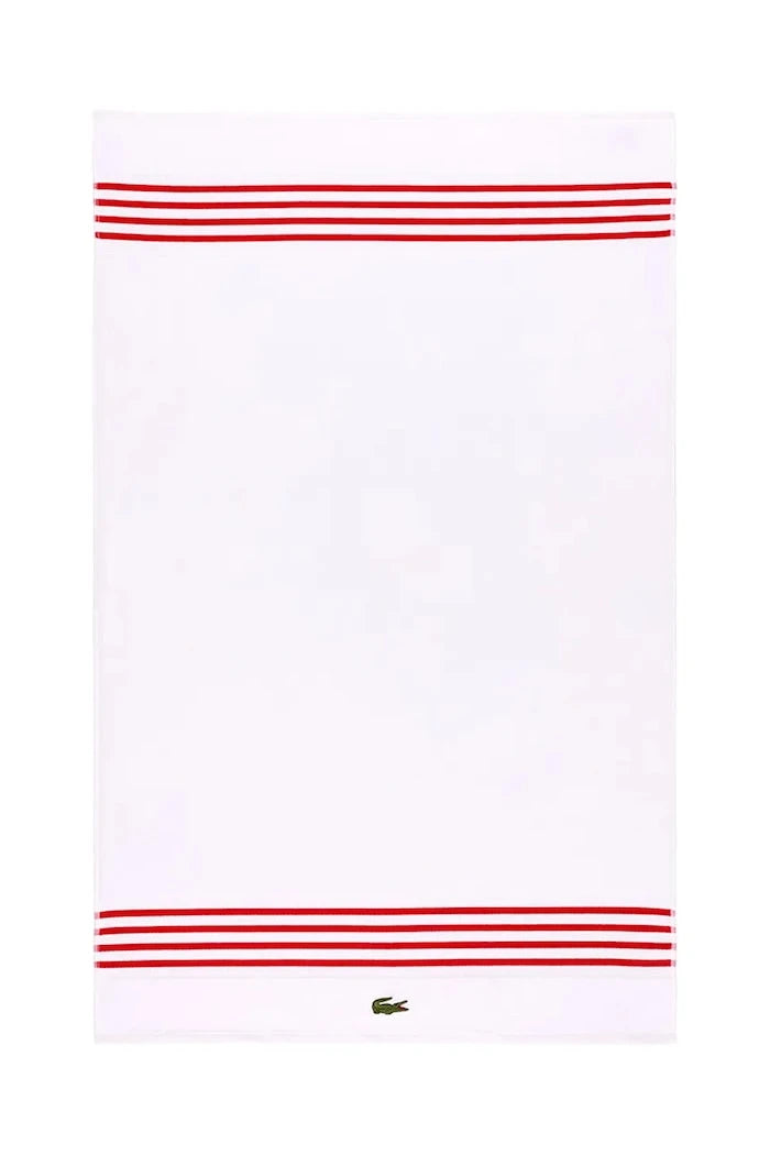 Lacoste LCOURTLI Rouge Orta Pamuklu Havlu 90 x 150 cm
