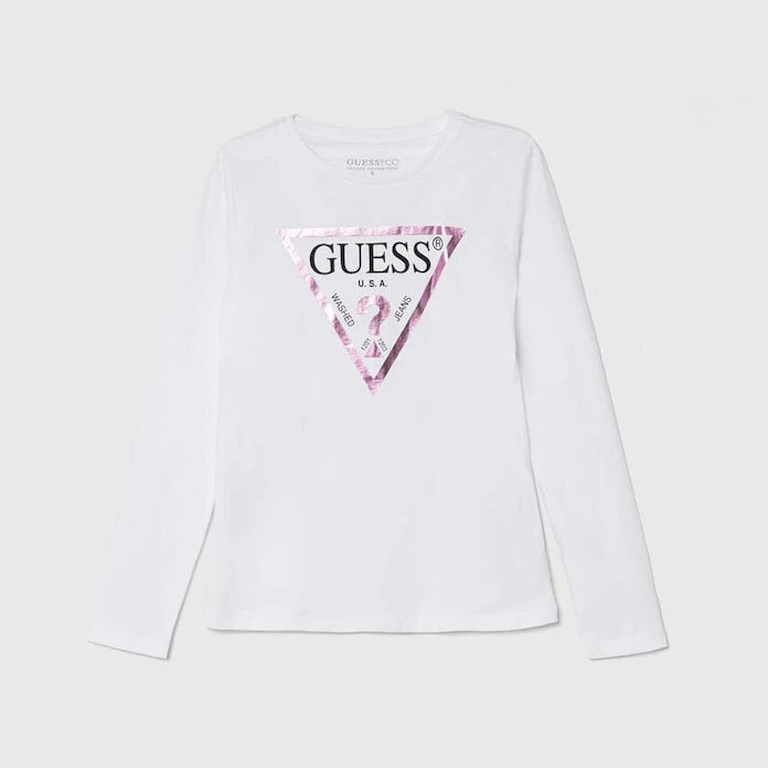 Детска блуза с дълги ръкави Guess