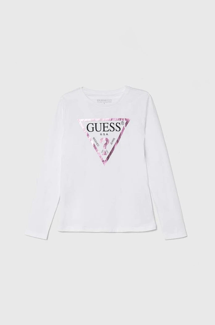 Детска блуза с дълги ръкави Guess
