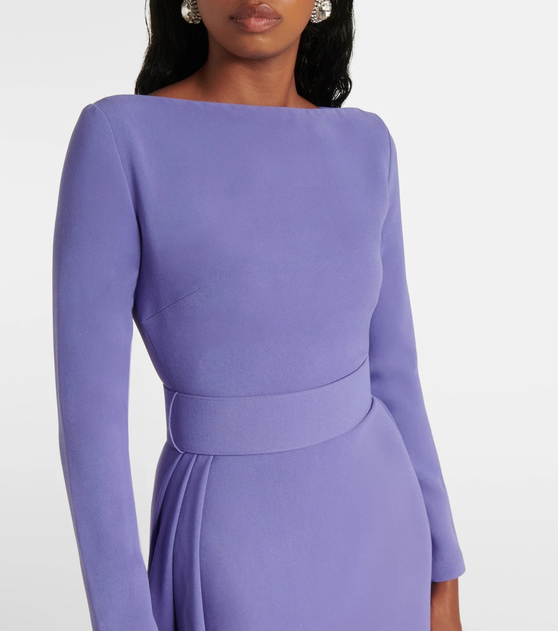 Solace London - Shayla crêpe gown