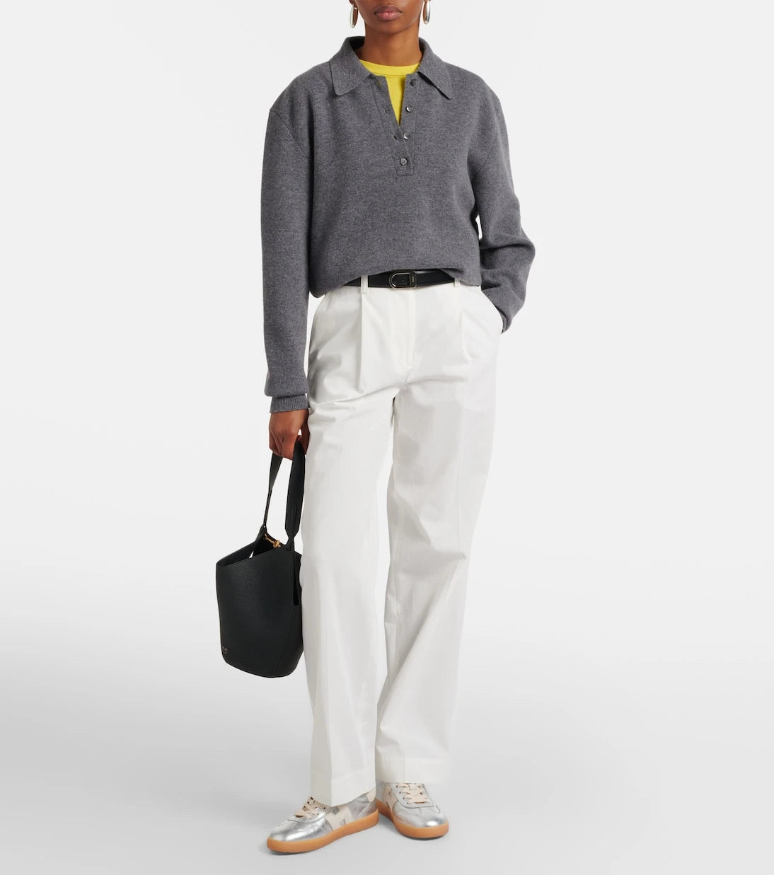 Hogan - Cool metallic leather sneakers
