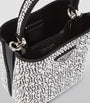 Prada Metallic Satin Embellished Panier Shoulder Bag