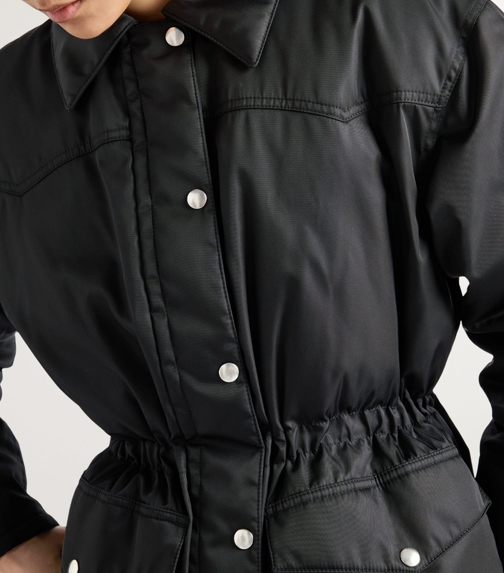 Prada Black Re-Nylon Down Jacket