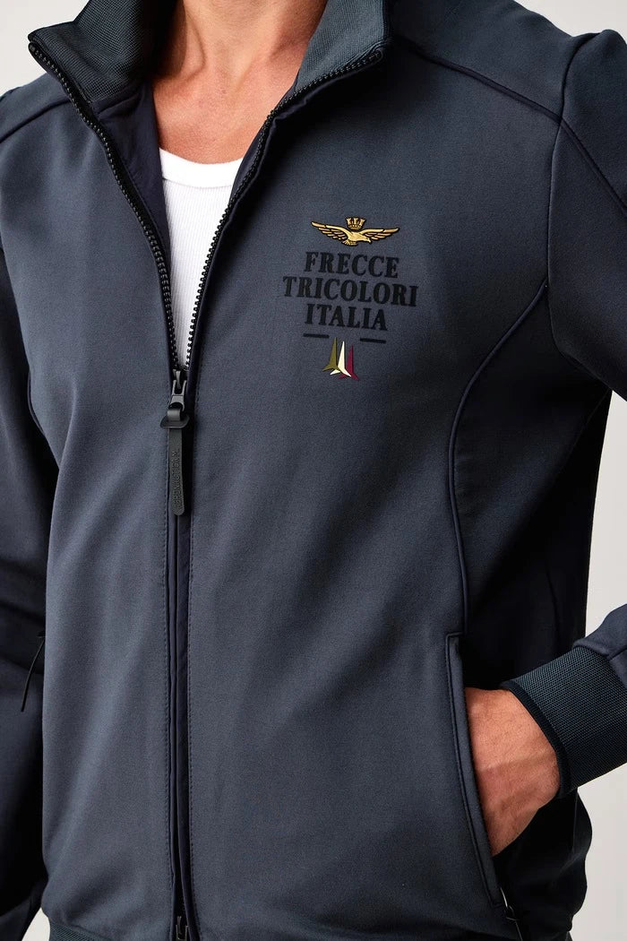 Viskozlu Erkek Fermuarlı Sweatshirt
