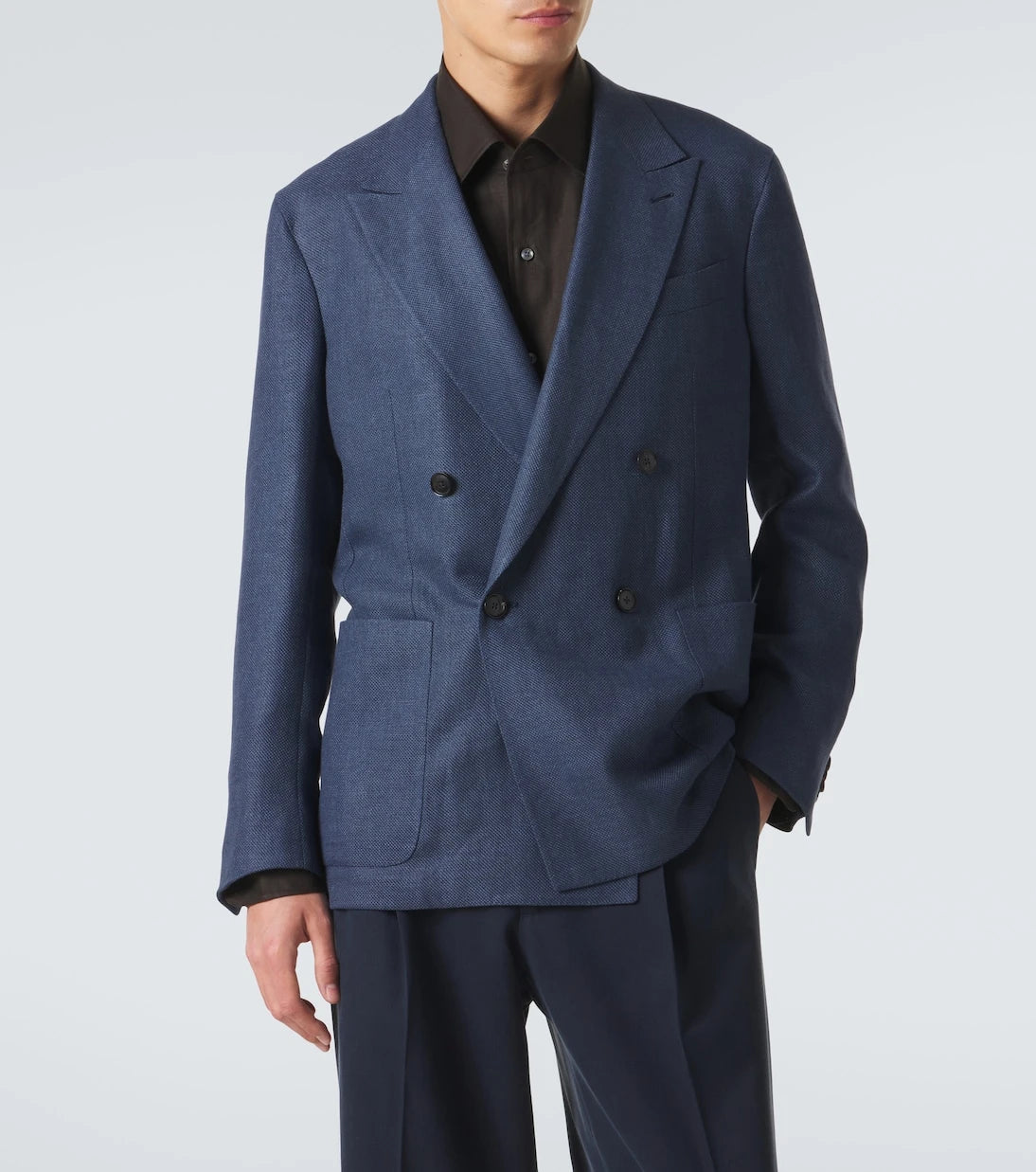 Zegna - Linen, wool and silk blazer
