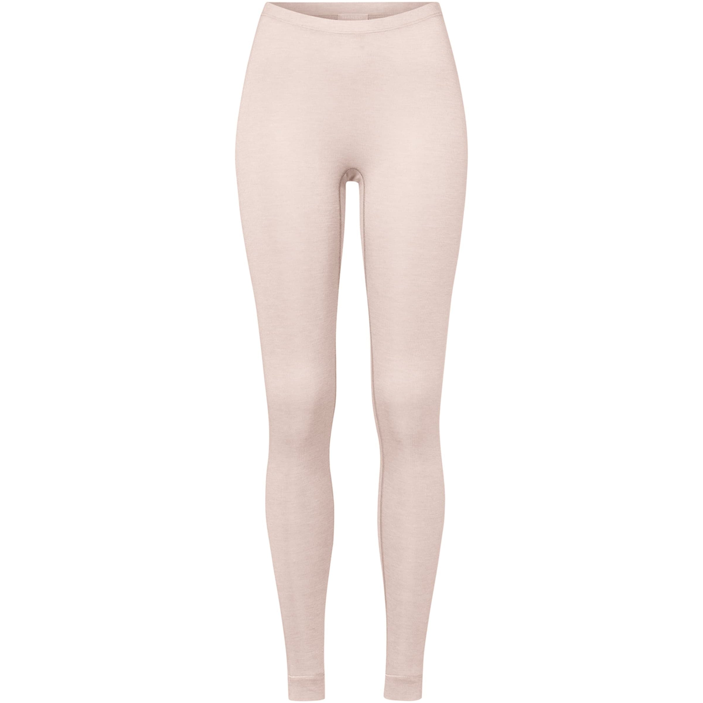 Ivory Silk-Cashmere Leggings