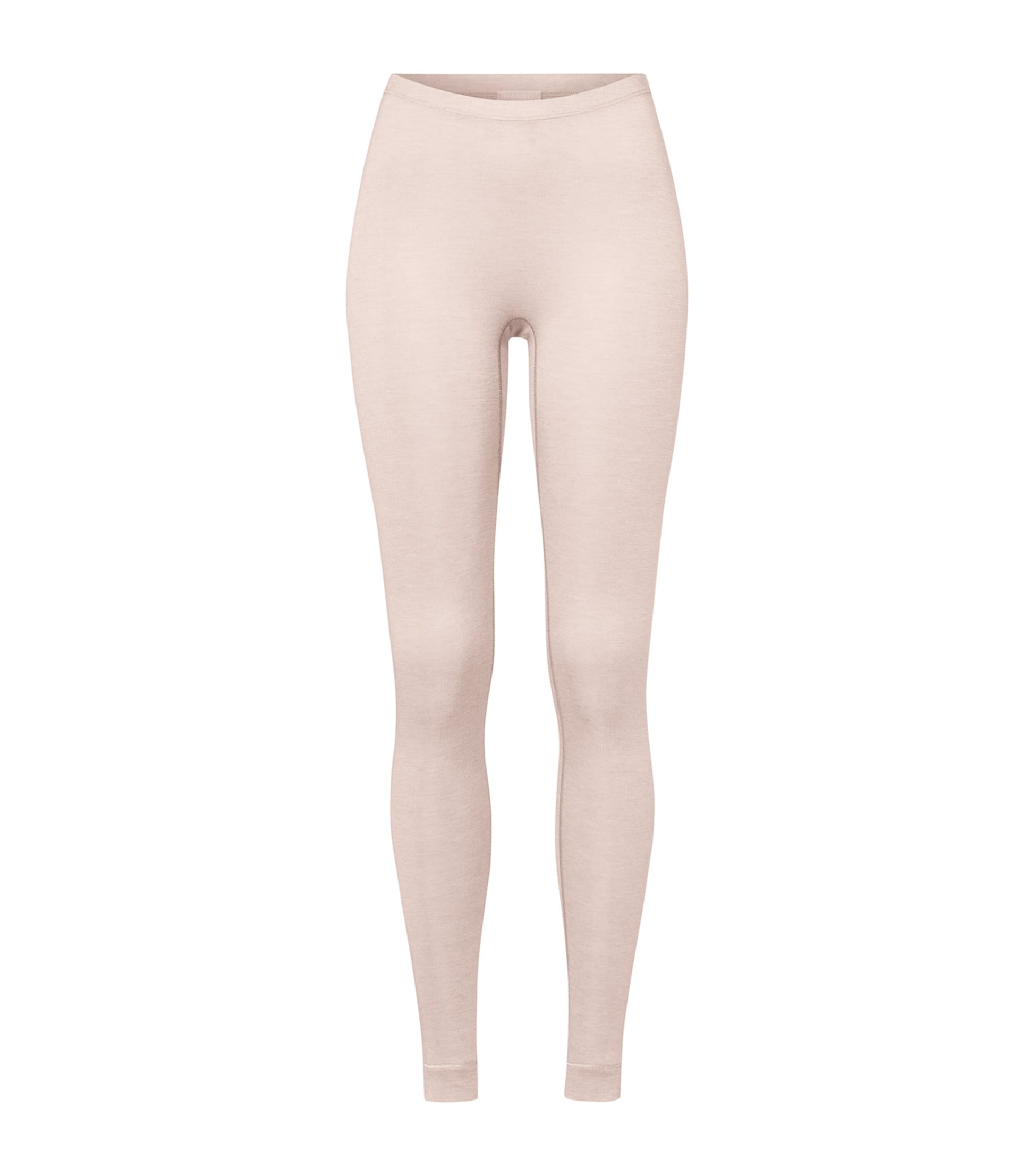 Ivory Silk-Cashmere Leggings