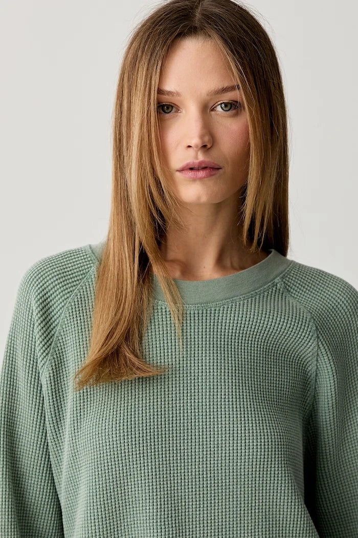 American Vintage kadın pamuklu oversize sweatshirt