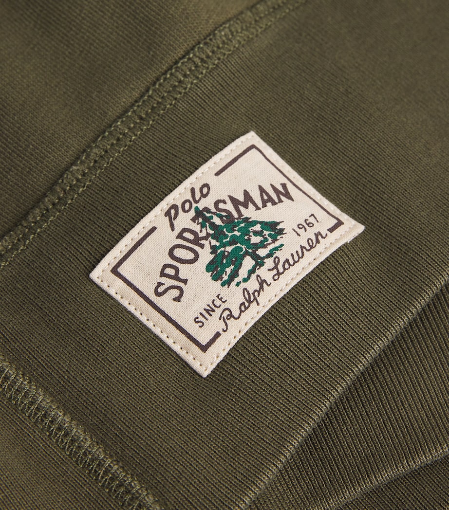Polo Ralph Lauren Green Cotton-Blend Forestry Graphic Sweatshirt