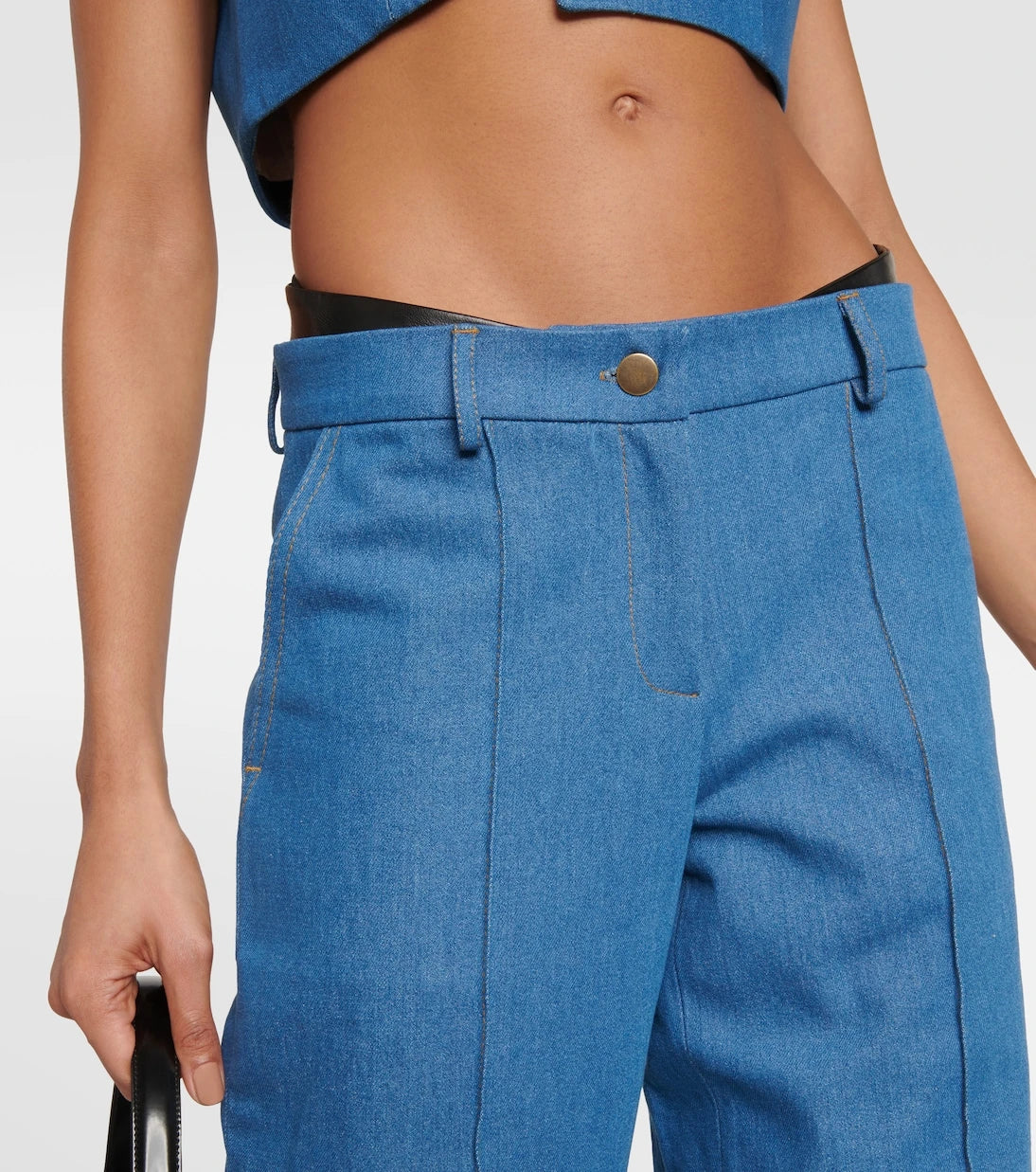 Aya Muse - Ule low-rise denim pants