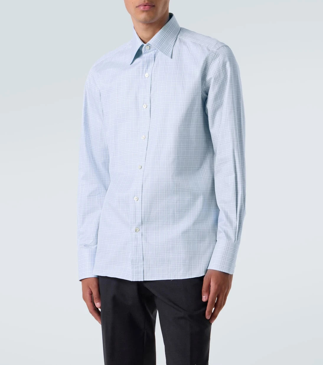 Tom Ford - Checked cotton shirt