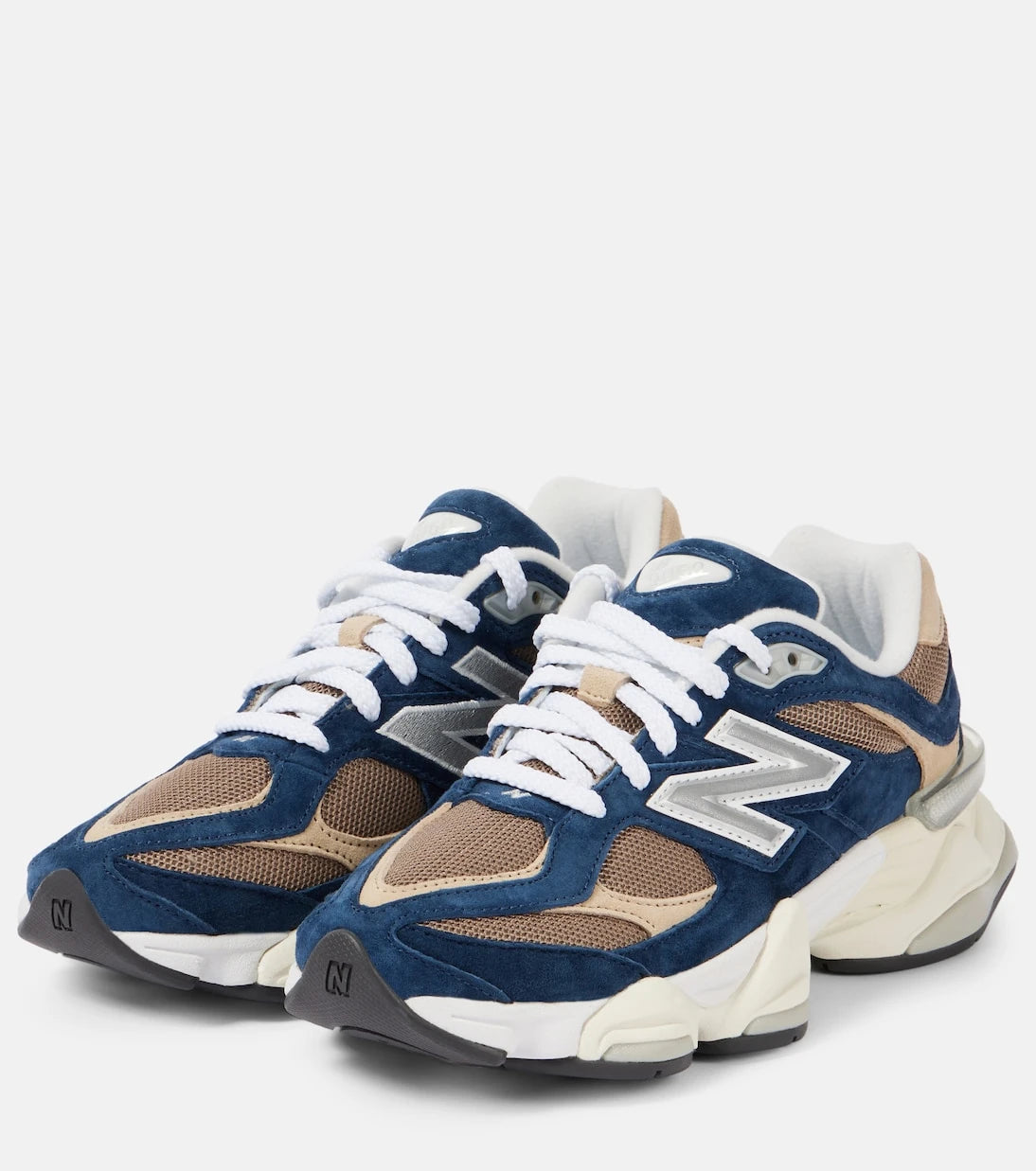 New Balance - 9060 suede-trimmed sneakers