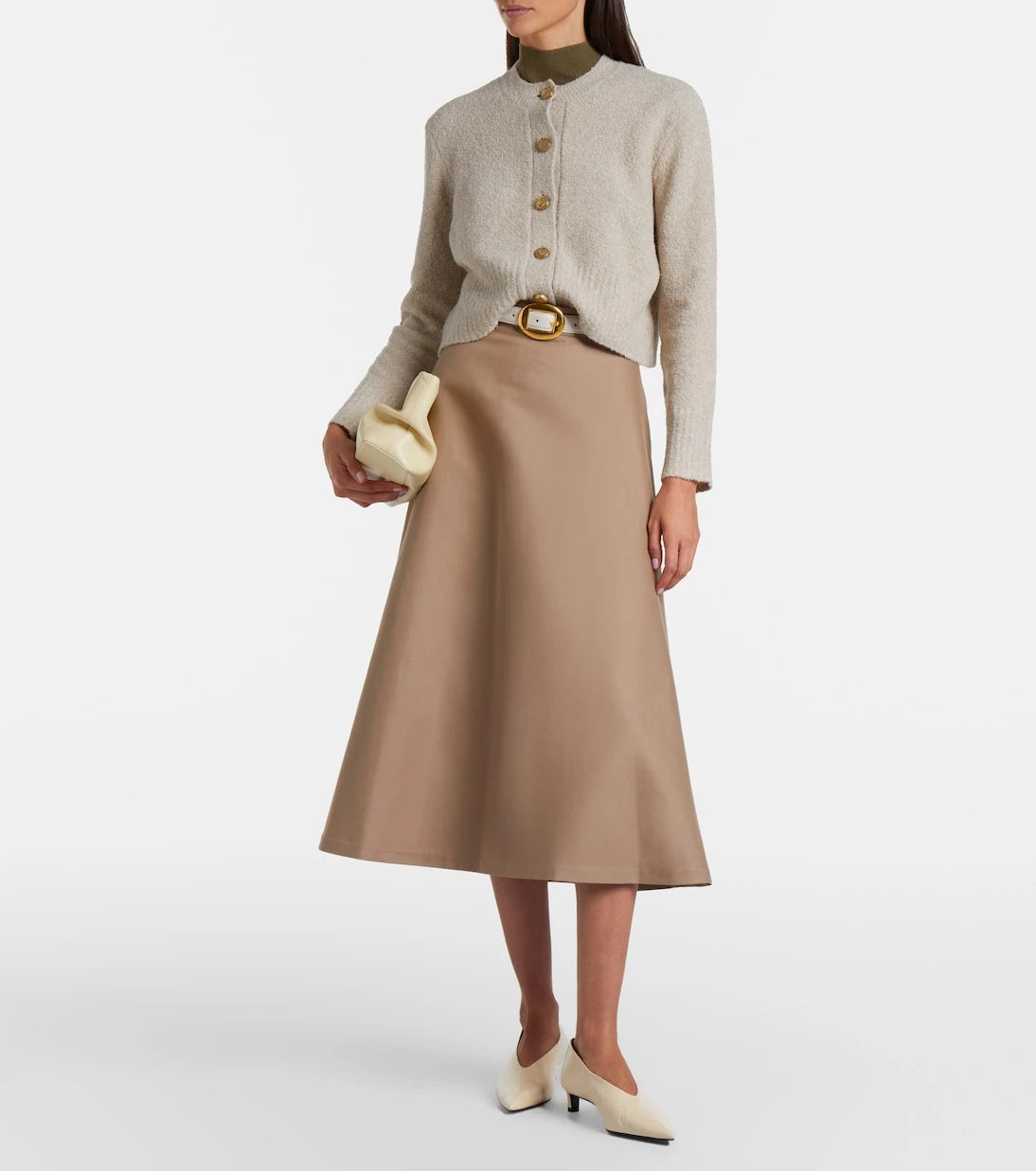 Altuzarra - Harris cropped wool-blend cardigan