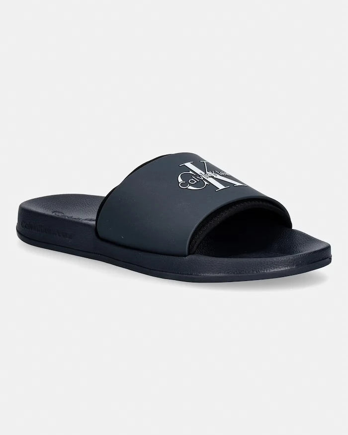 Calvin Klein Erkek ESS SLIDE RUBBER NEOPRENE Terlik