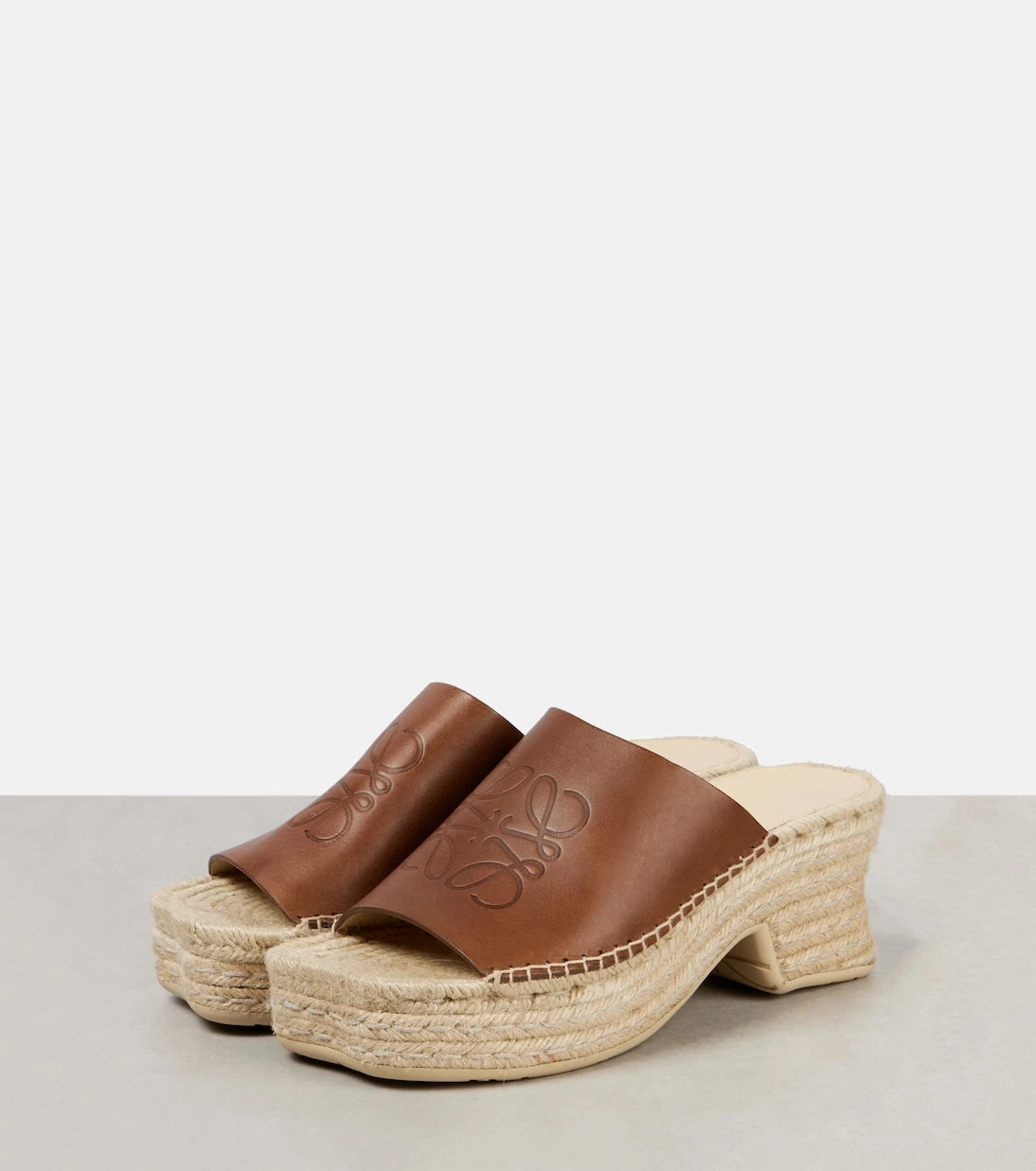 Loewe - Paula's Ibiza Petal 80 espadrille mules