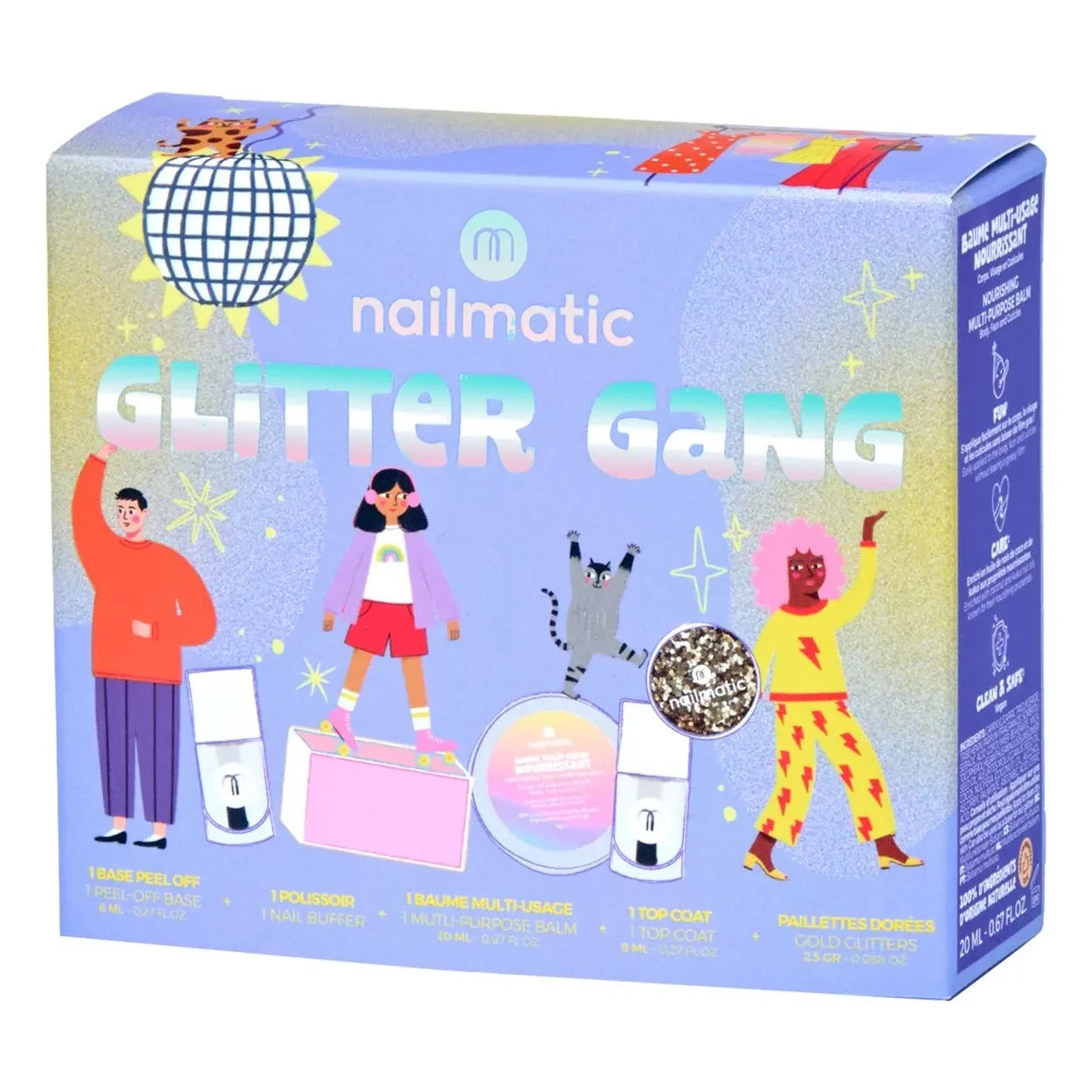 Nailmatic Kids - Glitter Gang set
