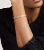 CHANEL Beige Gold and Diamond Coco Crush Bangle