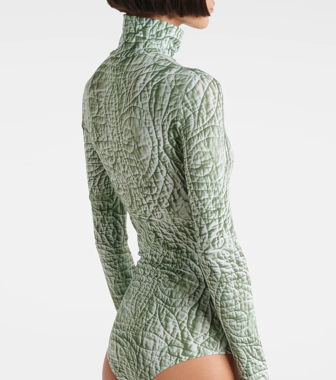 MM6 Maison Margiela - Printed jersey bodysuit