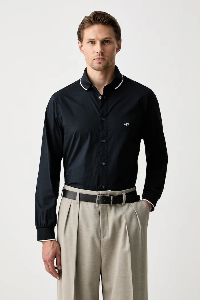 Armani Exchange erkek pamuklu gömlek