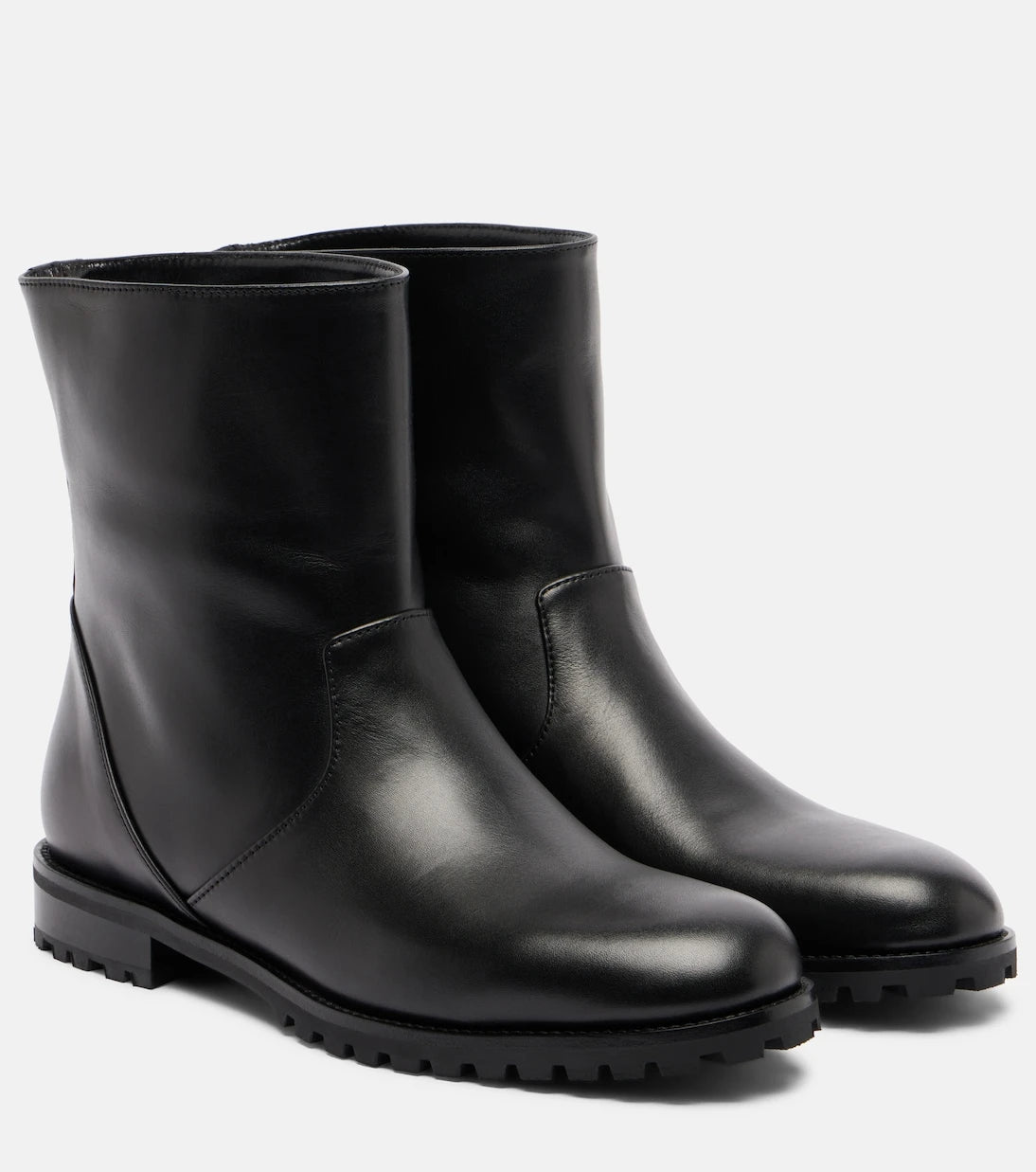 Manolo Blahnik - Leather ankle boots