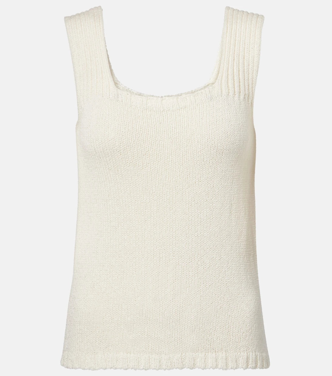 Khaite - Wil knitted cotton top