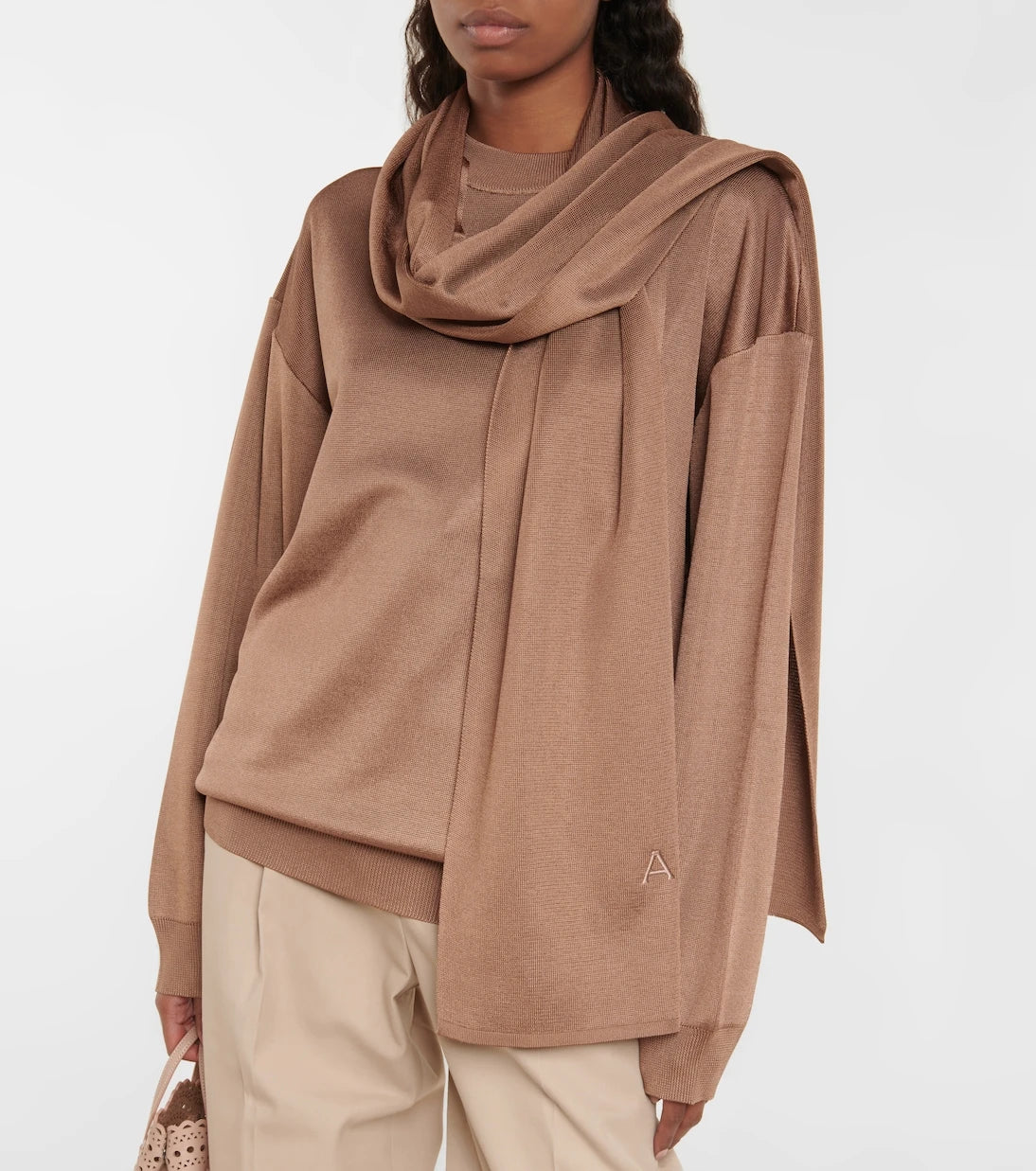 Alaïa - Embroidered scarf