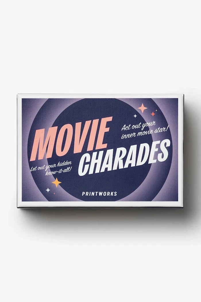 Каламбур Printworks Movie Charades 10 x 15 x 5 cm