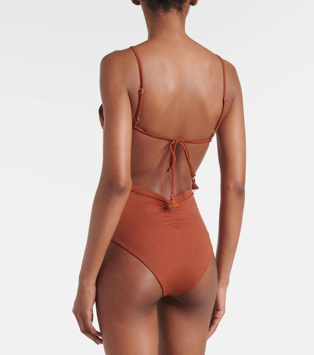 Johanna Ortiz - Gathered high-rise bikini bottoms