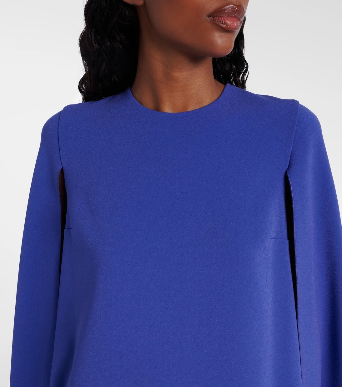 Roksanda - Twiggy caped crêpe cocktail dress