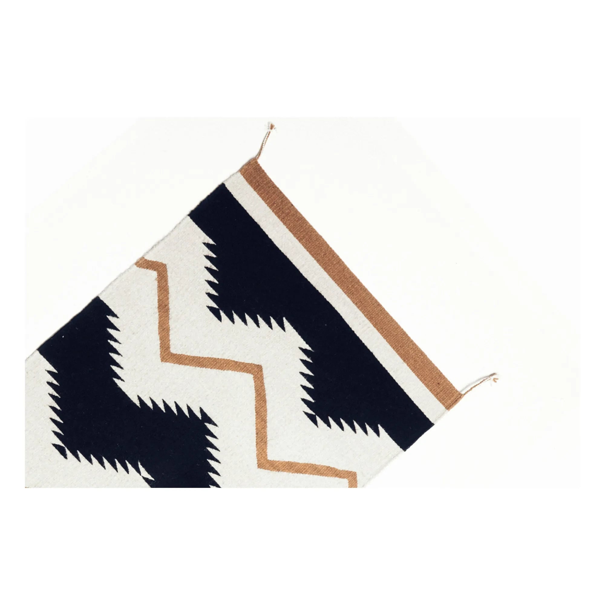Coutume - Zapoteco Woollen Rug | Camel