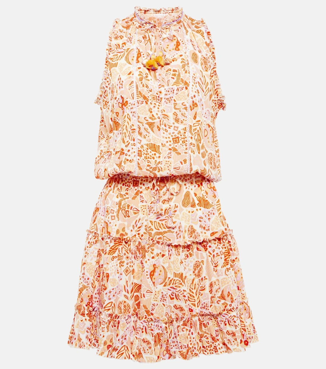 Poupette St Barth - Clara printed minidress