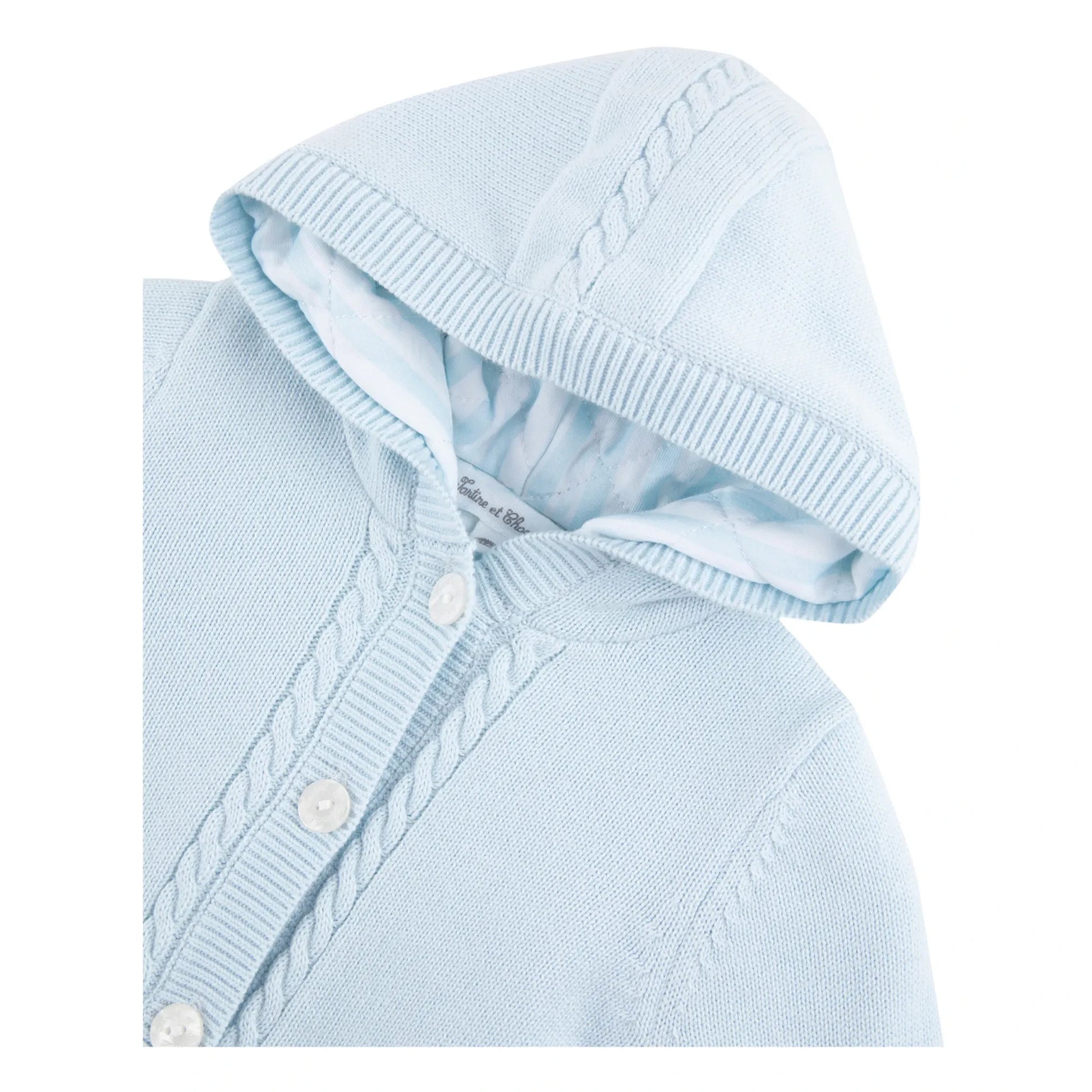 Tartine et Chocolat - Knitted Jacket | Light blue